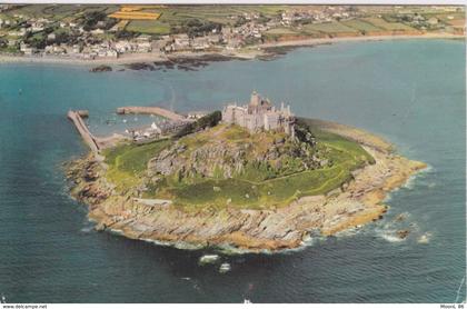 ANGLETERRE - ST MICHAEL'S MOUNT - VUE AERIENNE