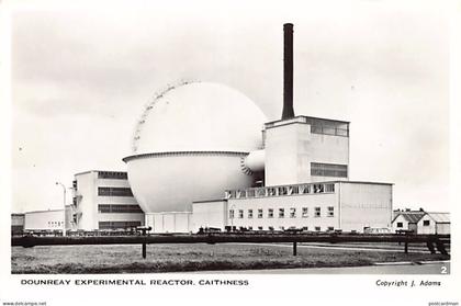 Scotland - DOUNREAY (Caithness) Experimental Nuclear Reactor