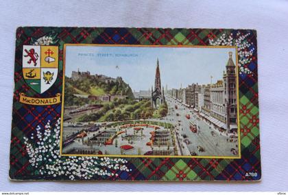 Edinburg, princes street, Ecosse