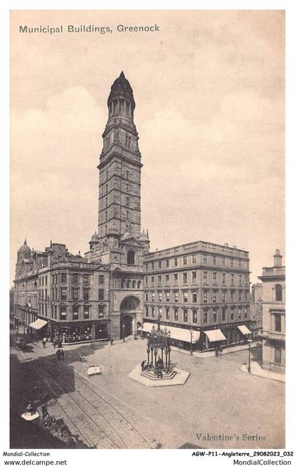 AGWP11-0682-ANGLETERRE - Municipal Buildings - Greenock