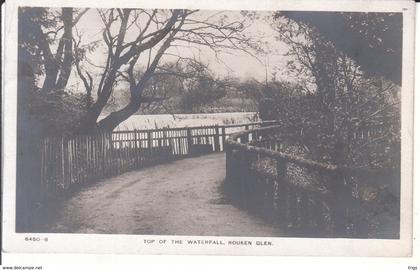 Rouken Glen Park - Top of the Waterfall