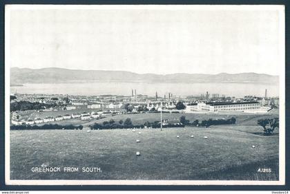 UK Scotland Greenock from South