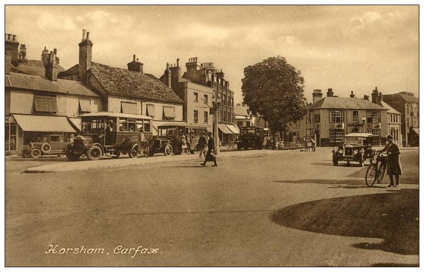 ROYAUME-UNI - HORSHAM - AUTOMOBILES - AUTOBUS