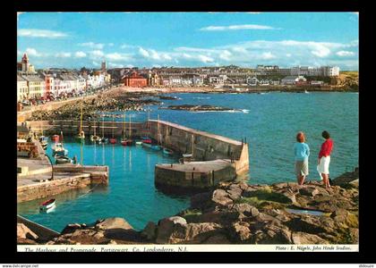 Irlande du Nord - Londonderry - Portstewart - The Harbour and Promenade - CPM - Voir Scans Recto-Verso