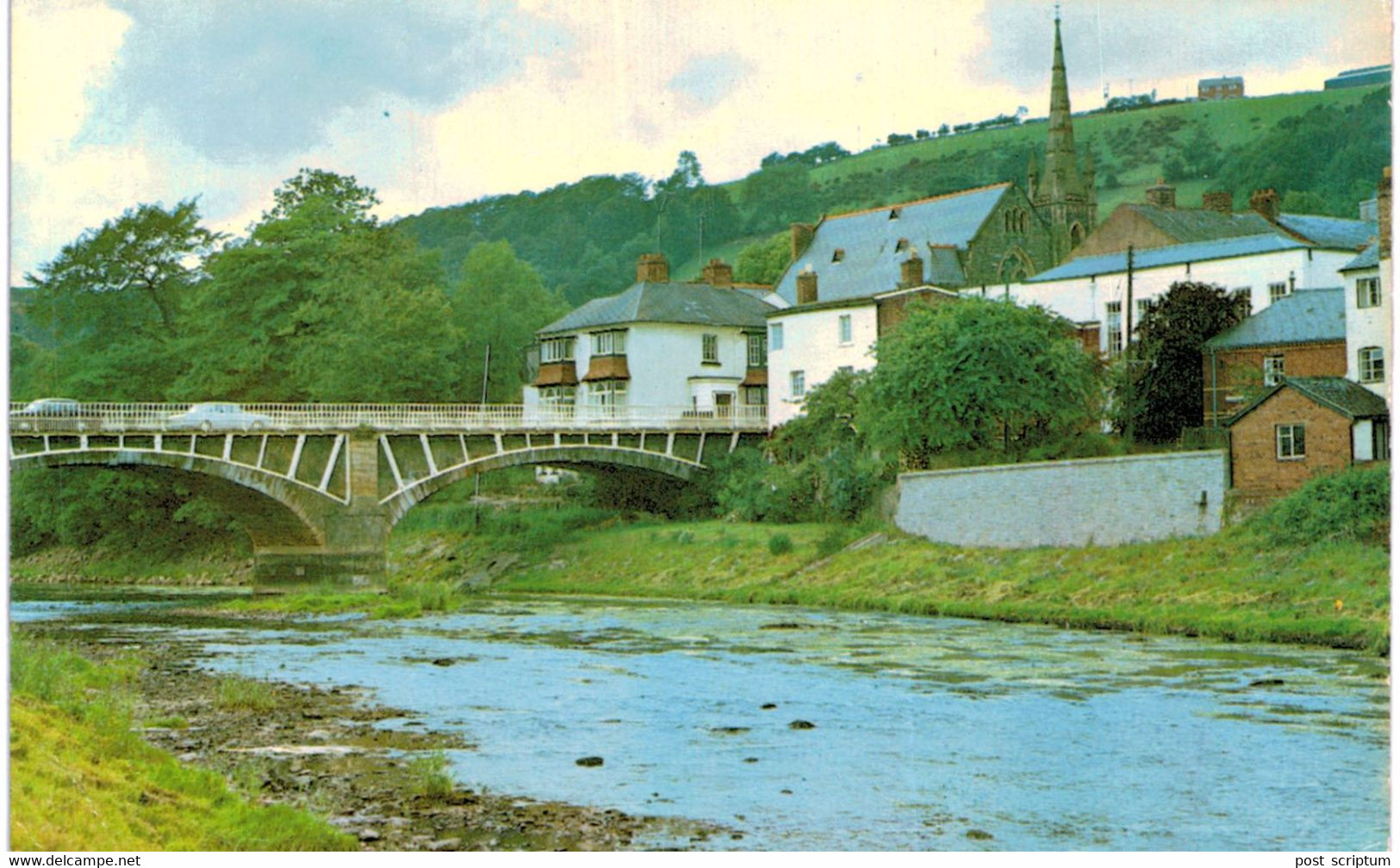 Royaume-Uni - Pays de Galles- Bridge and river Severn - Newton