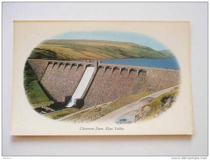 Wales - Claerwen Dam - Elan Valley    cca 1960´s     -VF  D31363