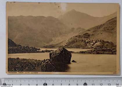 I122001 Cartolina Regno Unito Galles - Snowdon from Llyn Llydaw