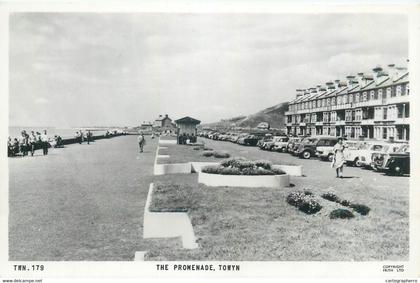 United Kingdom Wales Towyn promenade view