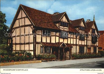 72494118 Stratford-Upon-Avon Shakespeare's Birthplace Stratford-Upon-Avon