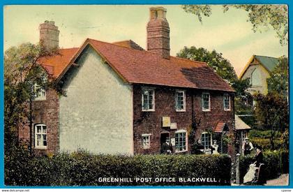 CPA Post Card - GREENHILL POST OFFICE BLACKWELL