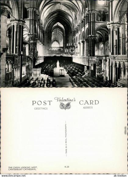 Ansichtskarte Canterbury Canterbury Cathedral 1965