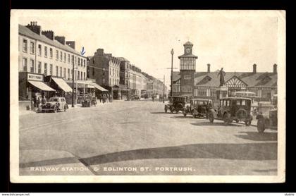 ROYAUME-UNI - IRLANDE DU NORD - PORTRUSH - RAILWAY STATION