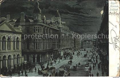 11751935 Belfast Royal Avenue at night Moonlight Belfast