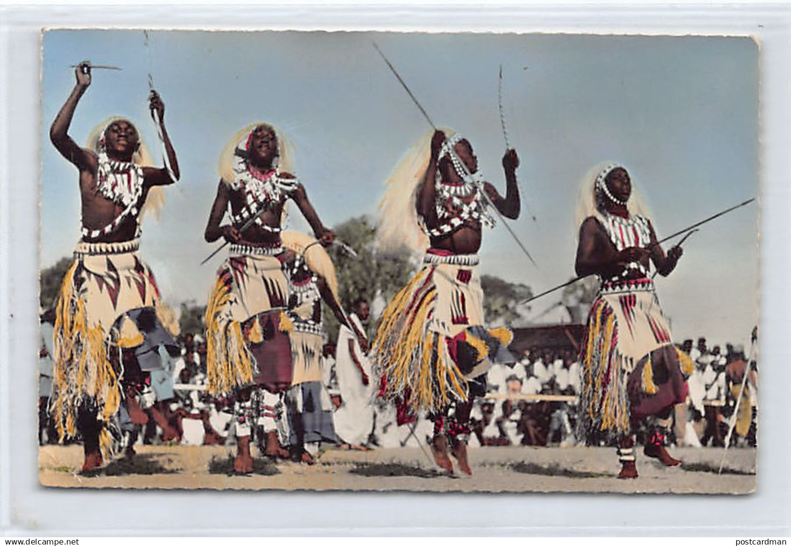 Ruanda-Urundi - Watutsi dancers - Publ. Hoa-Qui 2285