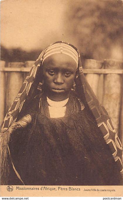 Ruanda-Urundi - Royal caste girl - Publ. Pères Blancs