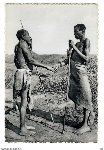 Ruanda-Urundi Vieux copains   Old fellows   Oude kennissen