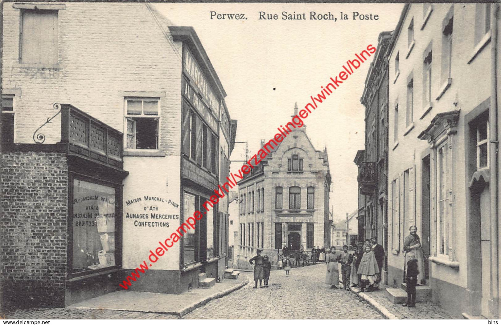 Rue Saint Roch la Poste - Maison Marchal-Piron - Perwez