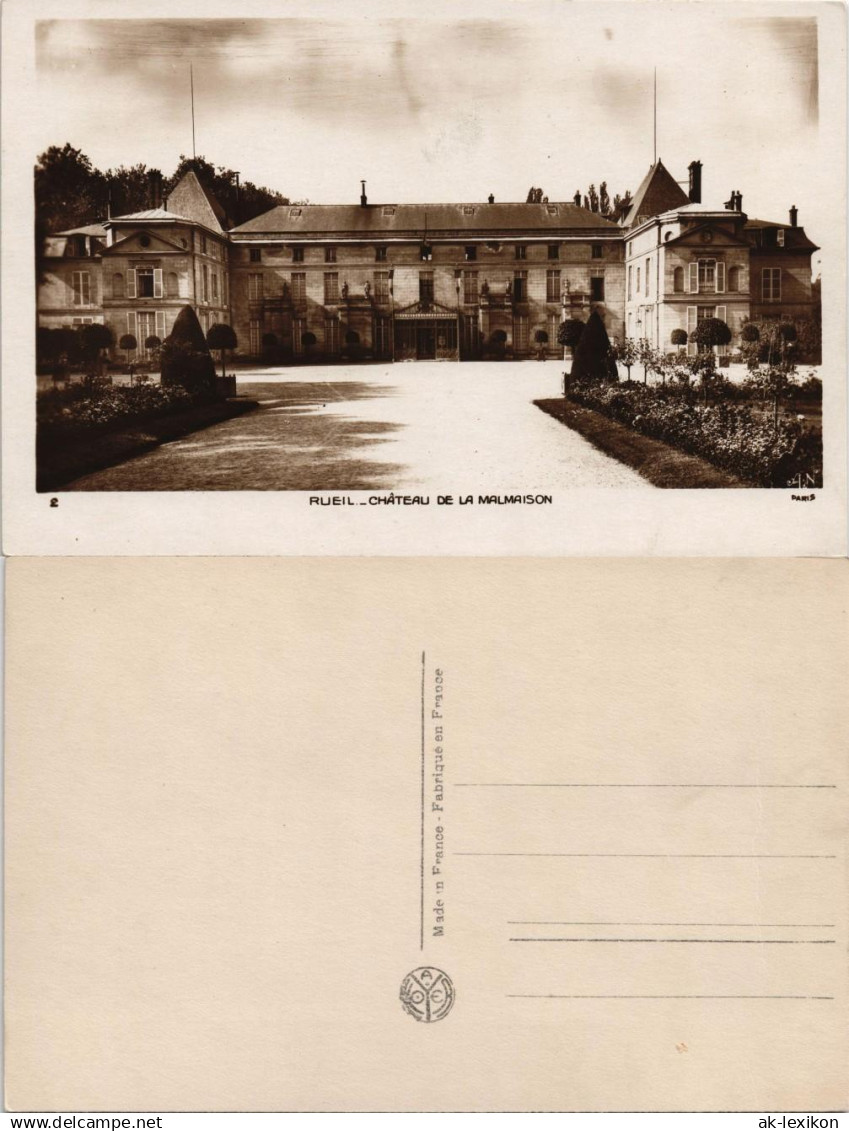 Rueil-Malmaison RUEIL- CHÂTEAU DE LA MALMAISON Schloss Gebäude 1930