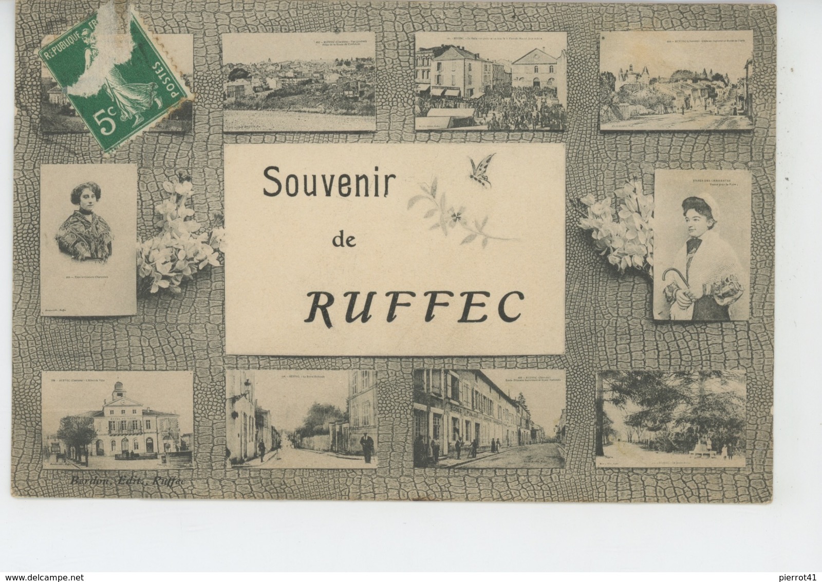 RUFFEC - Vues multiples "Souvenir de RUFFEC "