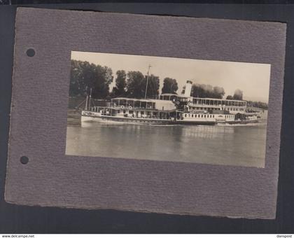 Rumänien Romania Original Photo Dampfer Saturnus Donau Danube