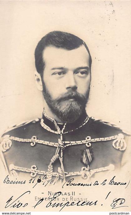 Russia - Nicholas II, Emperor of Russia - REAL PHOTO - Publ. S.I.P.