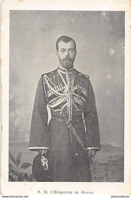 Russia - Nicholas II, Emperor of Russia, wearing a cossack uniform