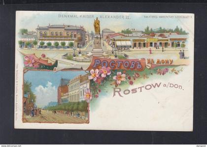 Russland Russia Litho Rostow