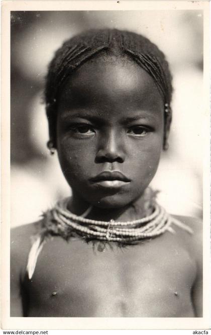 PC RWANDA ETHNIC TYPES REAL PHOTO POSTCARD (a62360)