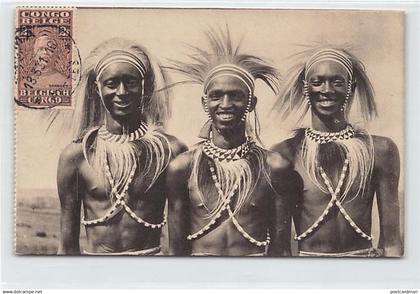 Rwanda - King Musinga's dancers (King Yuhi V) - Publ. Phototypie Moderne 28