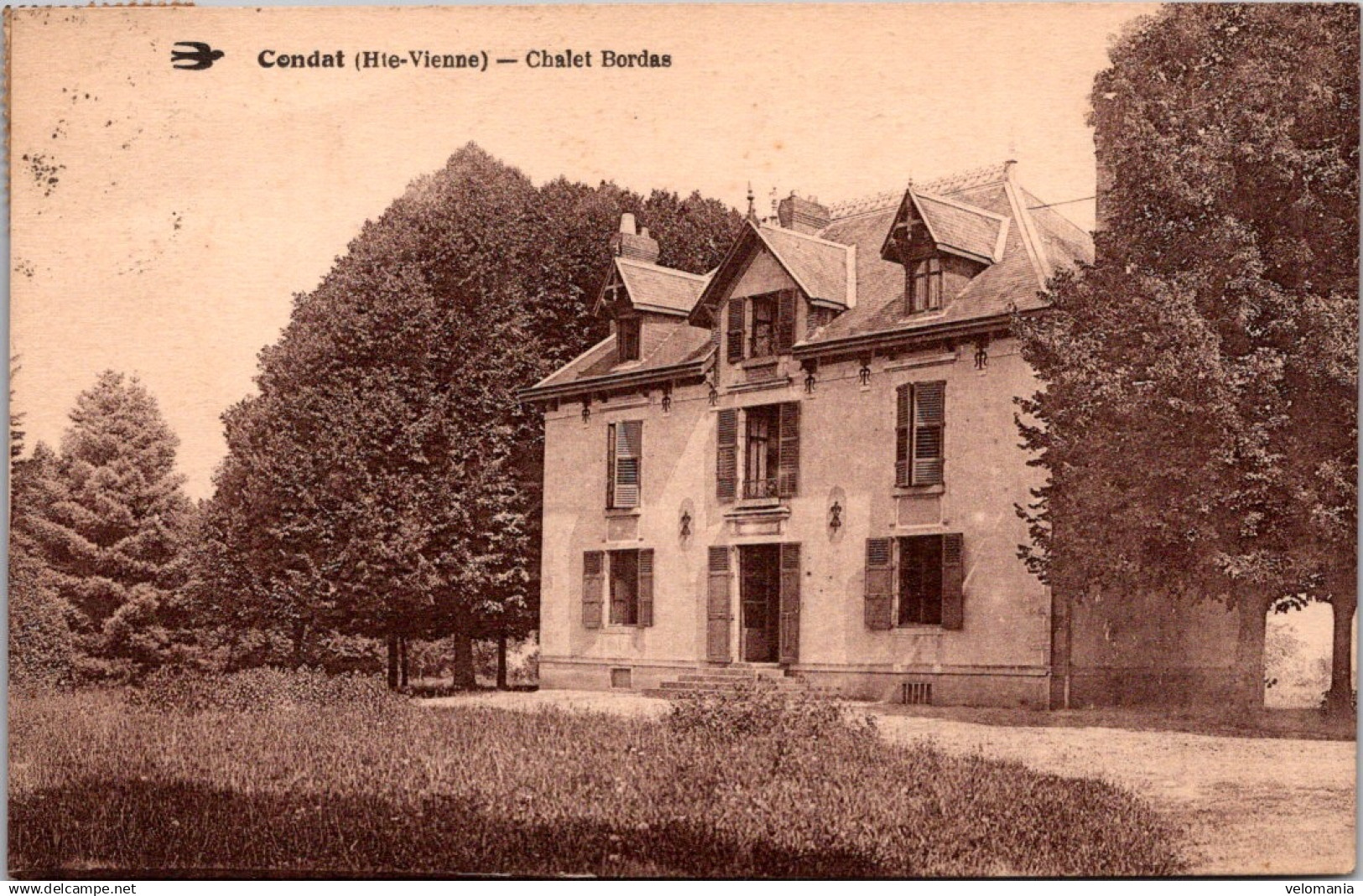 S17978 cpa 87 Condat - Chalet Bordas