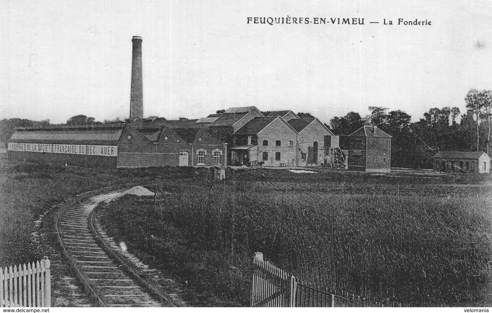 S1864 cpa 80 Feuquières en Vimeu - La Fonderie