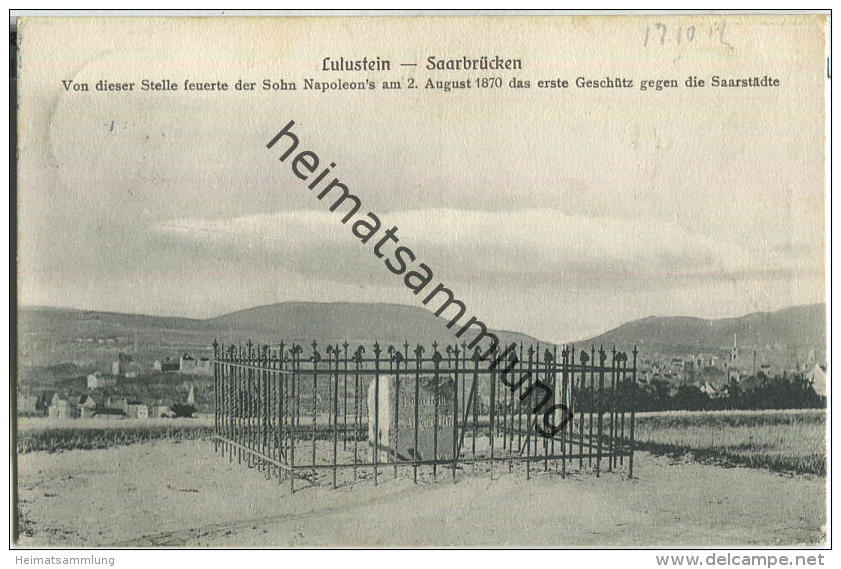 Saarbrücken - Lulustein - Verlag J. Krämer Saarbrücken