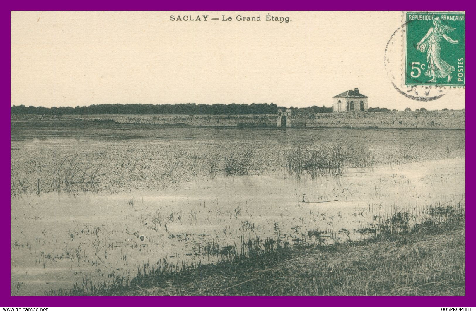 * SACLAY - Grand étang - 1908