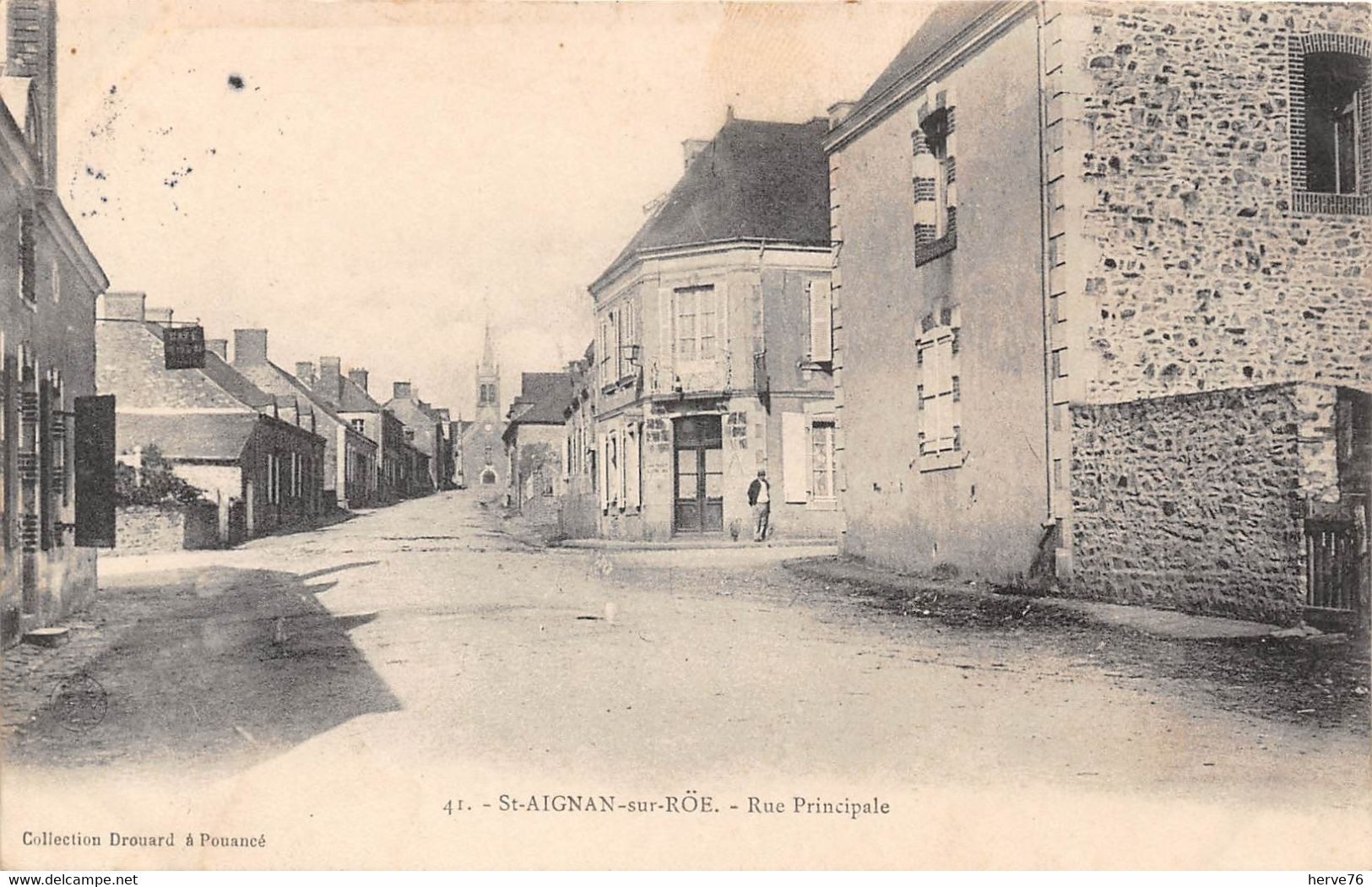 SAINT AIGNAN SUR ROE - Rue Principale