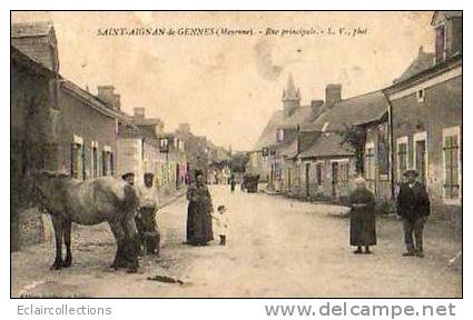 Saint Aignan sur Roe.. Rue principale.. maréchal Ferrand