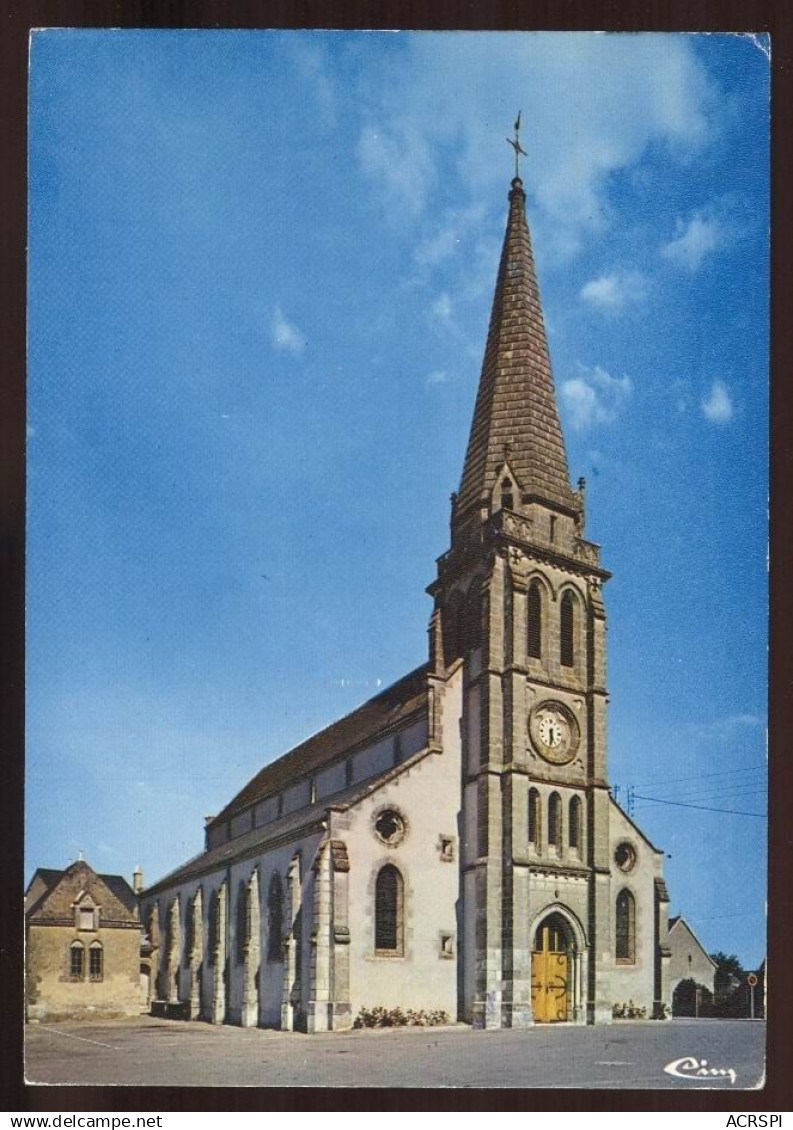 SAINT AMAND LONGPRE  l'église édition cim  GM.V en 1986