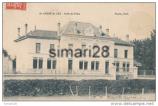 SAINT-ANDRE-LE-GAZ - ECOLE DE FILLE