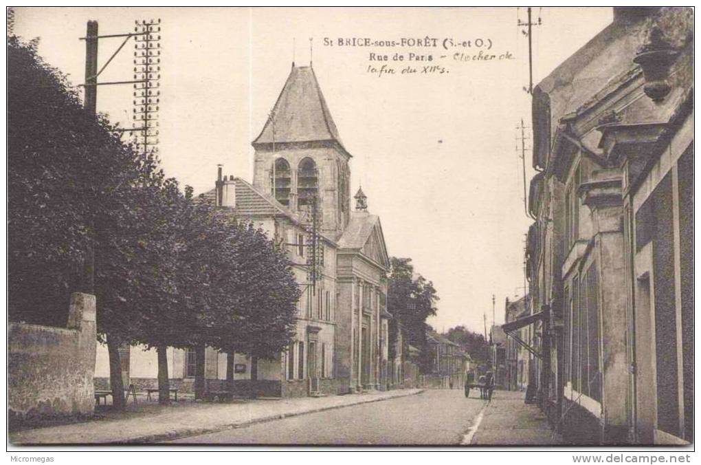 SAINT-BRICE-sous-FORÊT - Rue de Paris