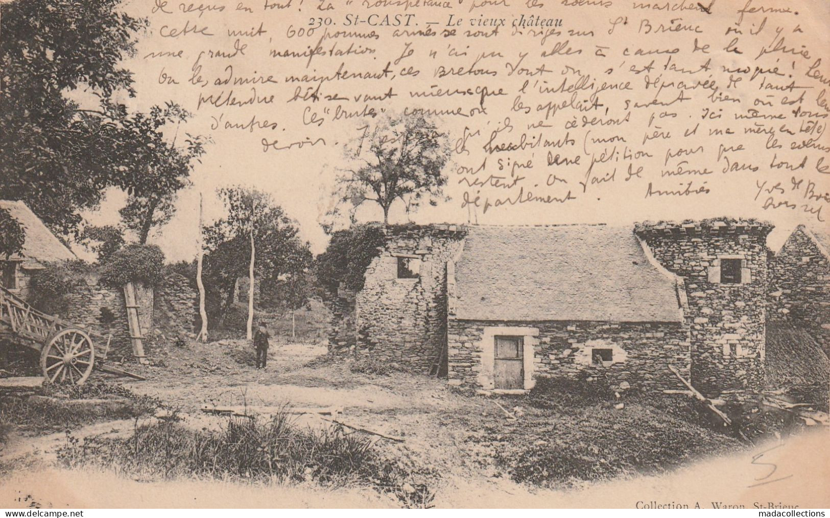 Saint-Cast-le-Guildo (22 - Côtes d'Armor) Le Vieux Château