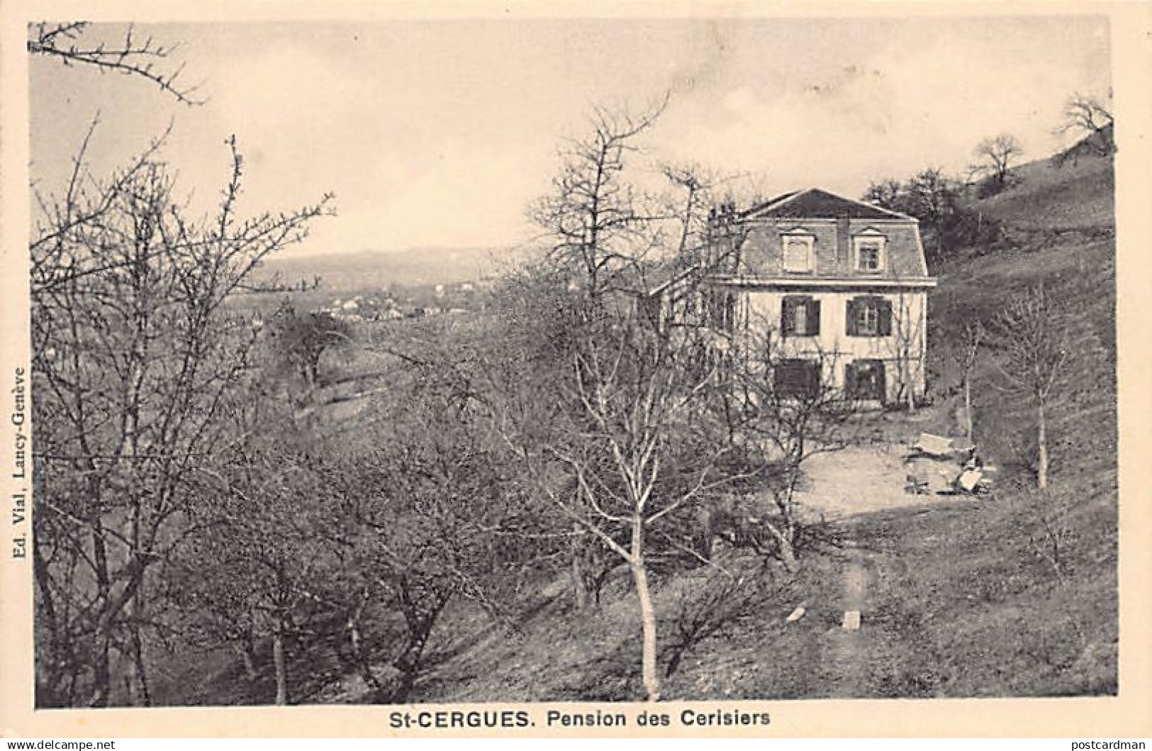 SAINT CERGUE (VD) Pension des Cerisiers - Ed. Vial