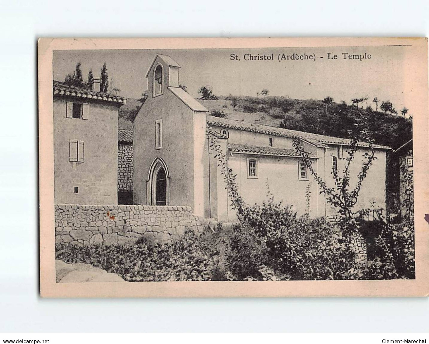 SAINT CHRISTOL : Le Temple - état