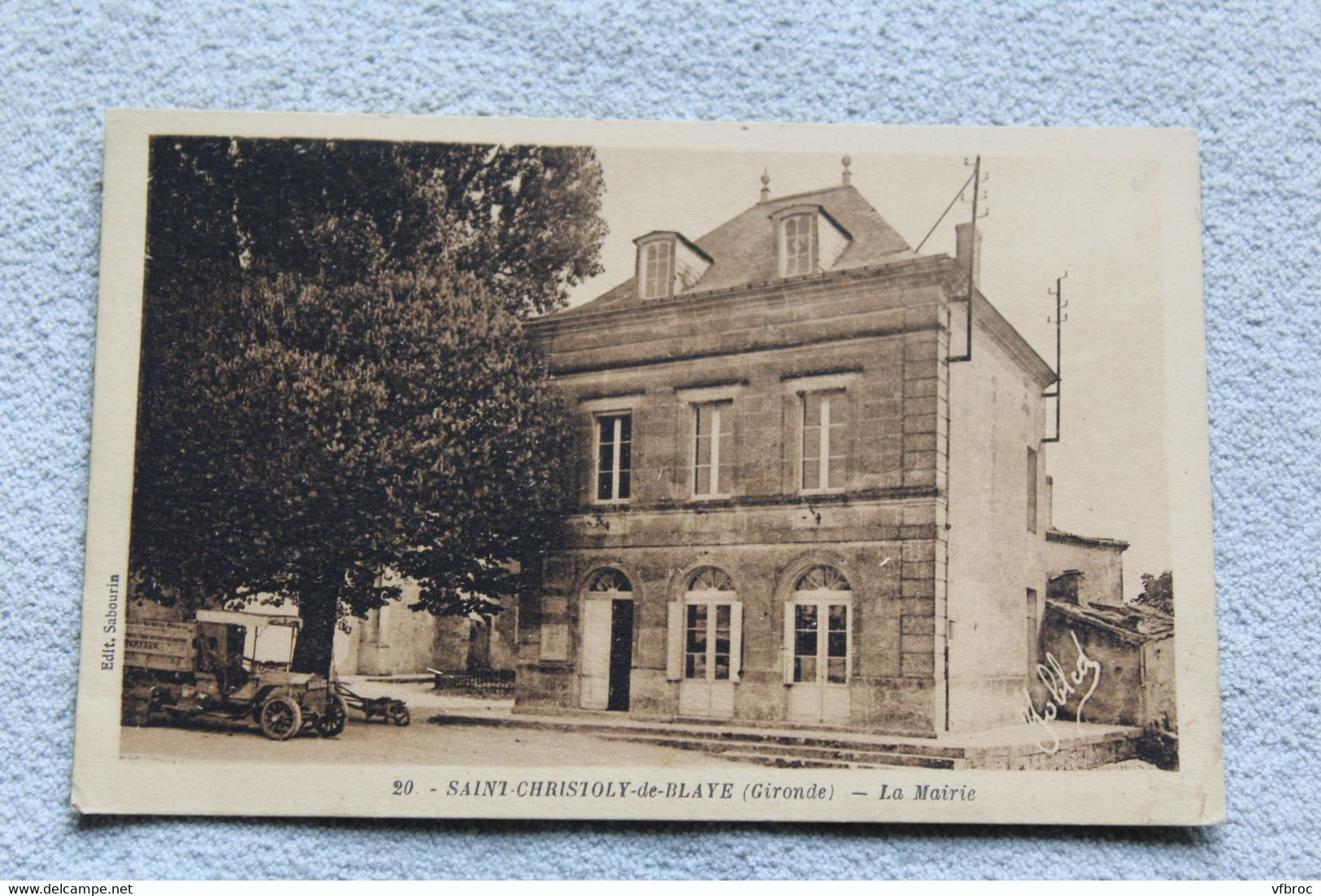 Saint Christoly de Blaye, la mairie, Gironde 33