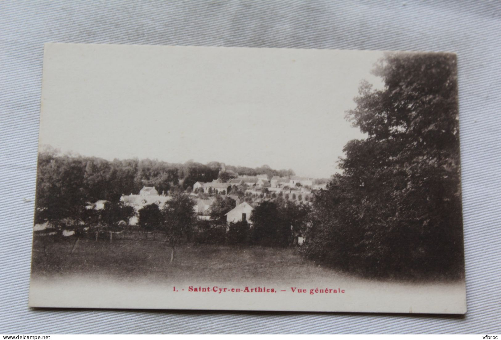 Saint Cyr en Arthies, vue générale, Val d'Oise 95