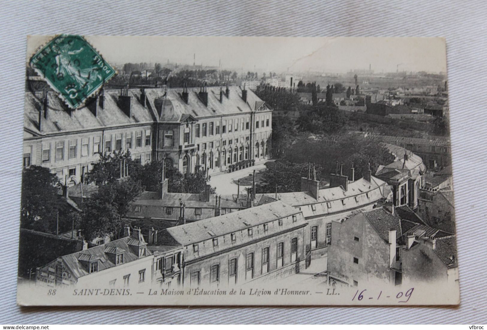 Saint Denis, la maison d'éducation de la légion d'honneur, Seine saint Denis 93