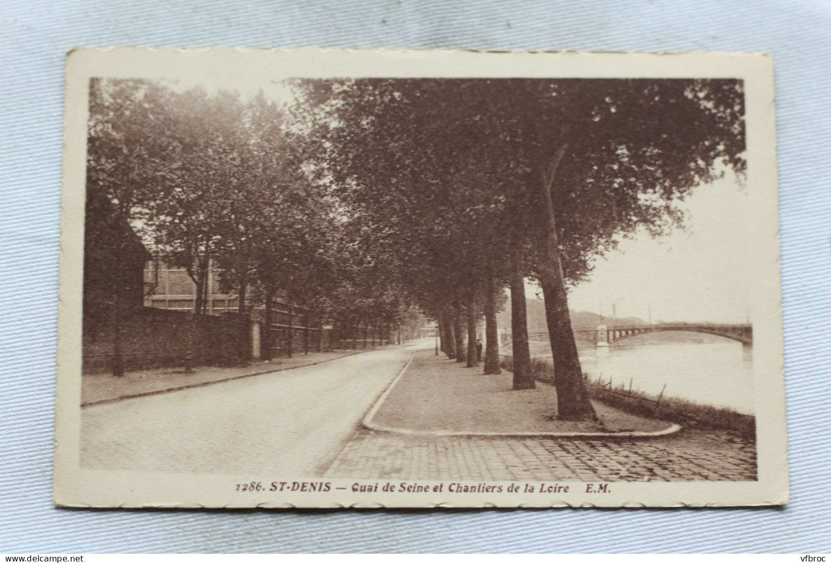 Saint Denis, quai de Seine et chantiers de la Loire, Seine saint Denis 93