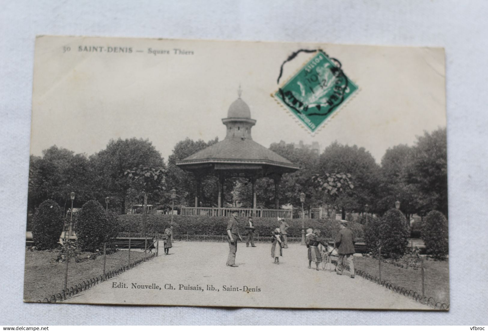 Saint Denis, square Thiers, Seine saint Denis 93