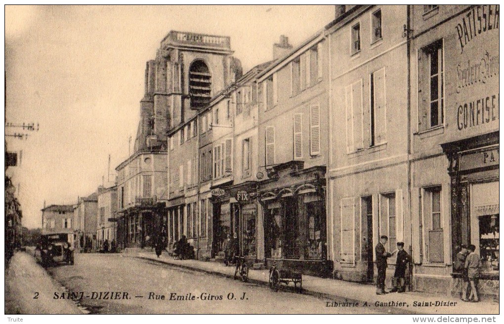 SAINT-DIZIER RUE EMILE-GIROS  PATISSERIE