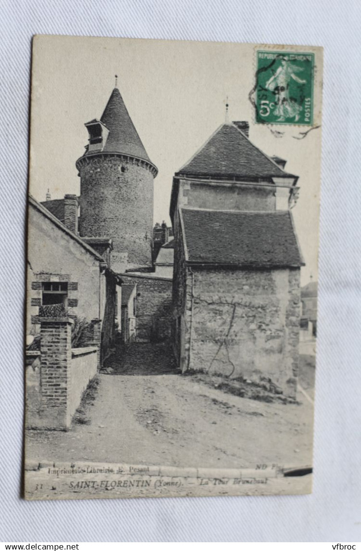 Saint Florentin, la tour Brunehaut, Yonne 89