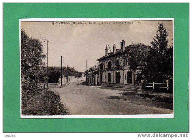 SAINT GEORGES MOTEL -- La rue principale- Carrefour ....