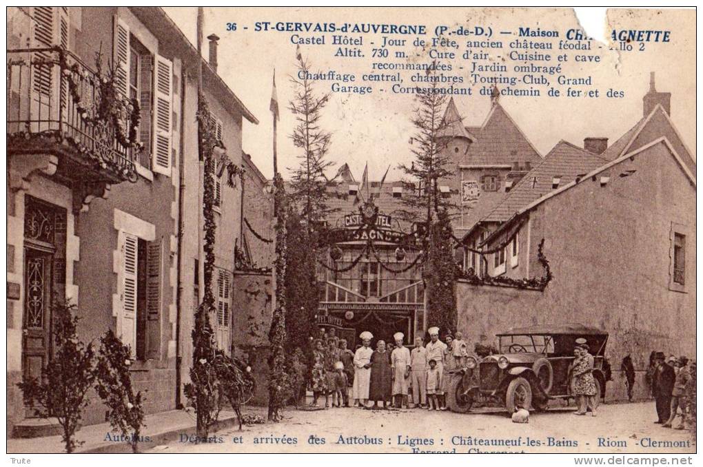 SAINT-GERVAIS-D'AUVERGNE  MAISON